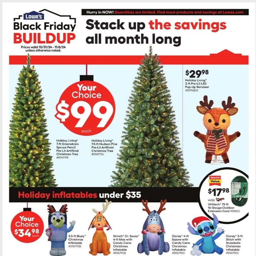 Lowes Pre Black Friday 2024 Ad